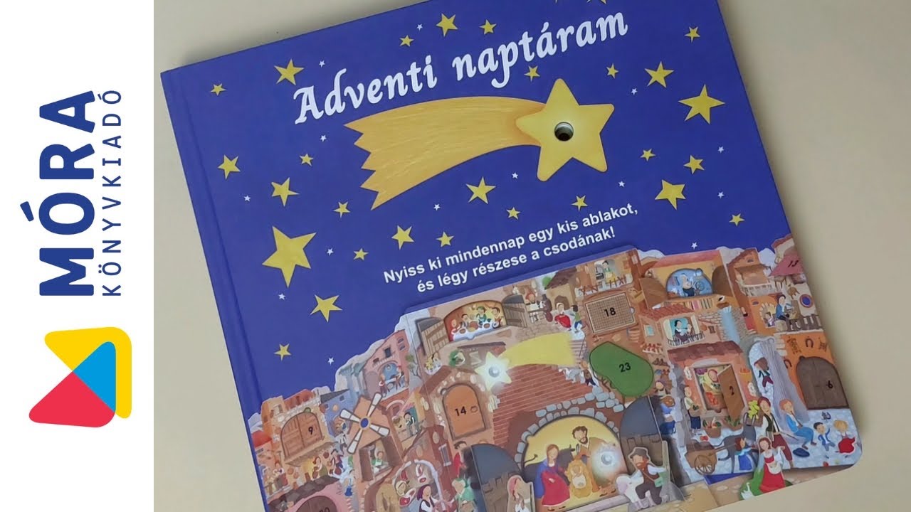 Varázslatosan interaktív adventi naptár | Móra Könyvkiadó #gyerekkönyvek #karácsony