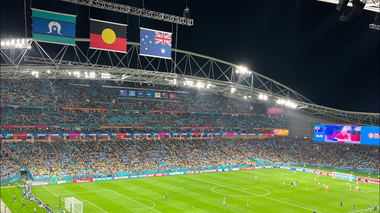 Halftime Show - Accor Stadium Australia - FIFA Women's World Cup 2023 #wwc 🇦🇺x🇩🇰