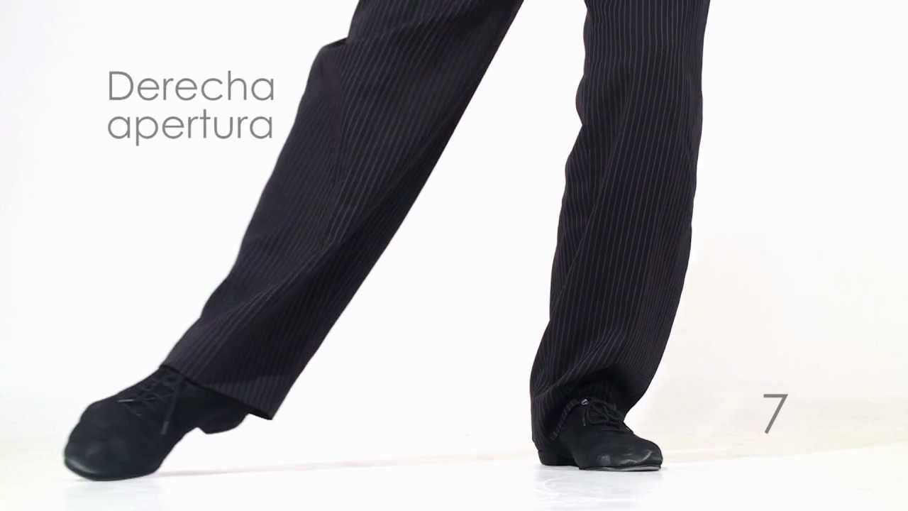 Clases de Tango - Los ocho movimientos básicos - [HD]