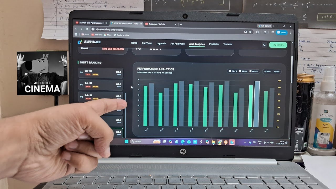 JEE MAINS 2026 Predicted MARKS vs PERCENTILE 🗿🔥 Most Accurate | With DATA and Stats