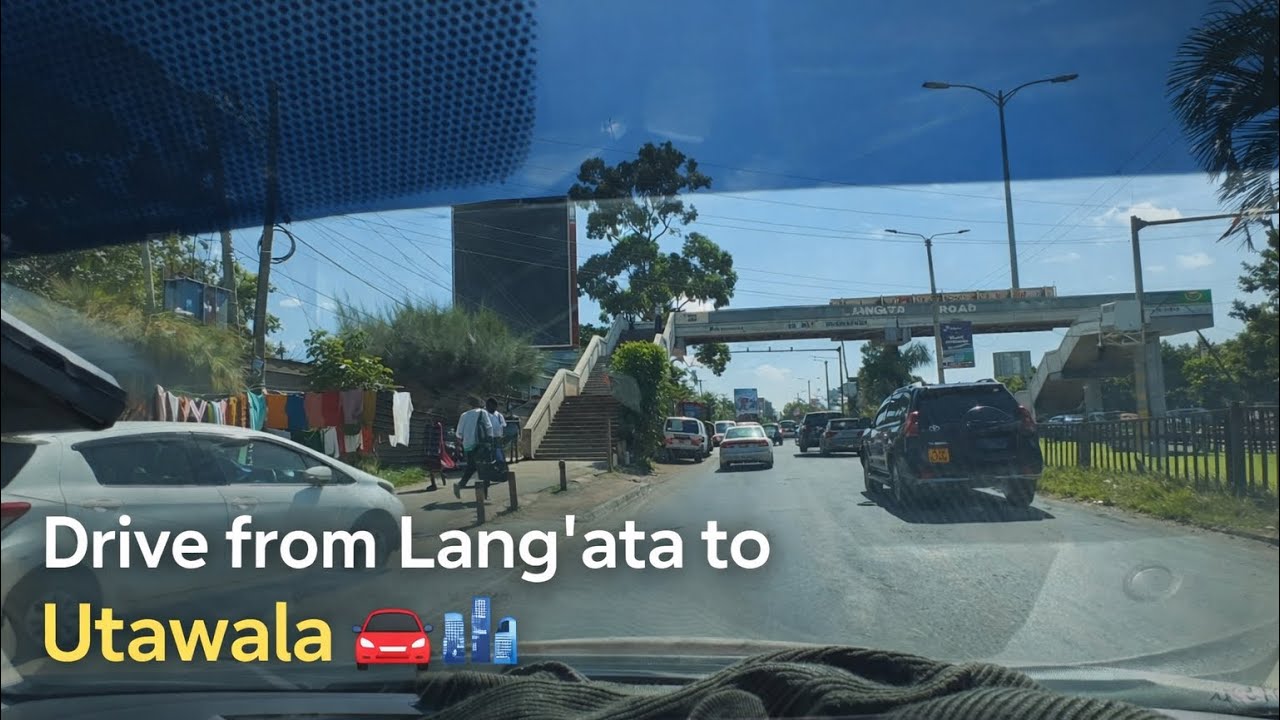 Drive from Lang’ata to Utawala 🚗🏙️