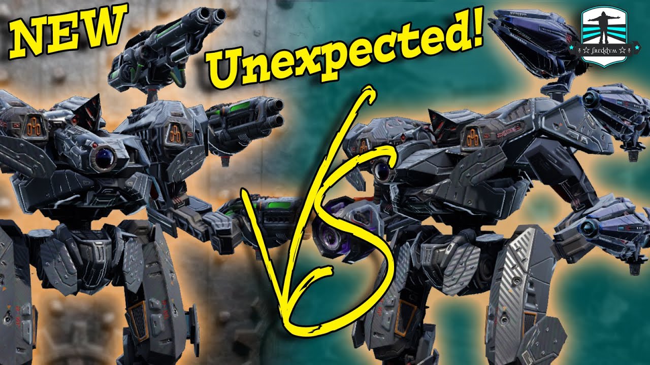 NEW DOT WEAPONS VS OLD  ENERGY WEAPONS - War Robots Comparison
