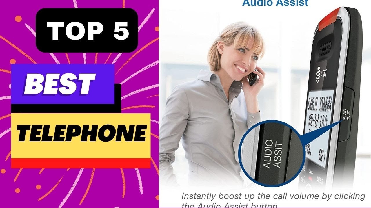 Top 5 Best Telephone || Cordless Phone 2023