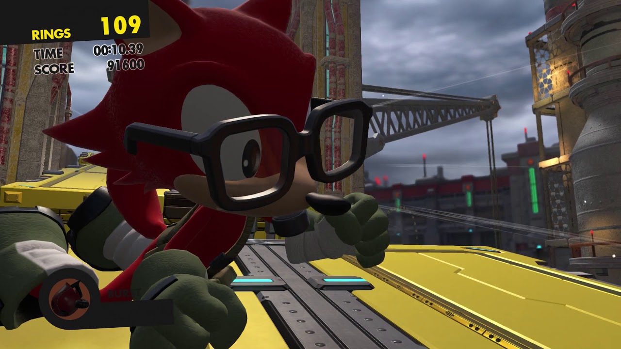 Sonic Forces Demo (PS4): Reaching Avatar's Goal Before Demo Ends (Timer Freeze Glitch)