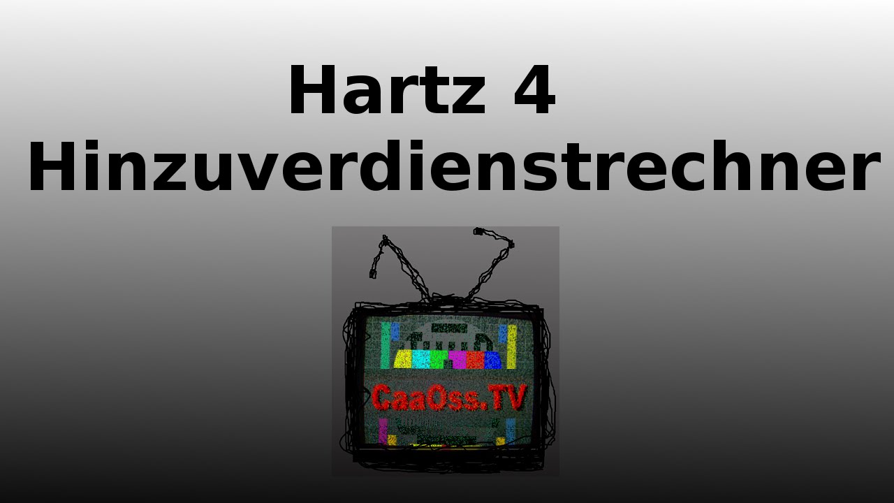 Hartz 4 ALG II - Hinzuverdienstrechner