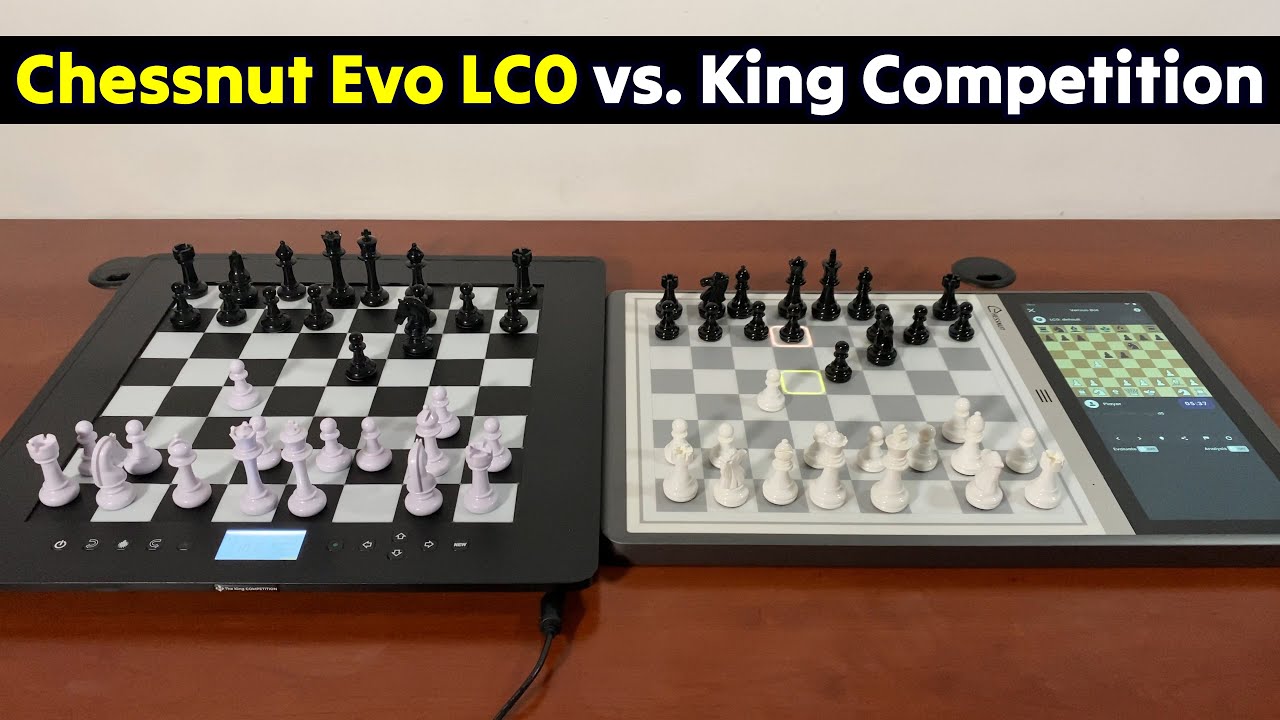 Chessnut Evo AI Chessboard vs. Millennium Chess King Competition