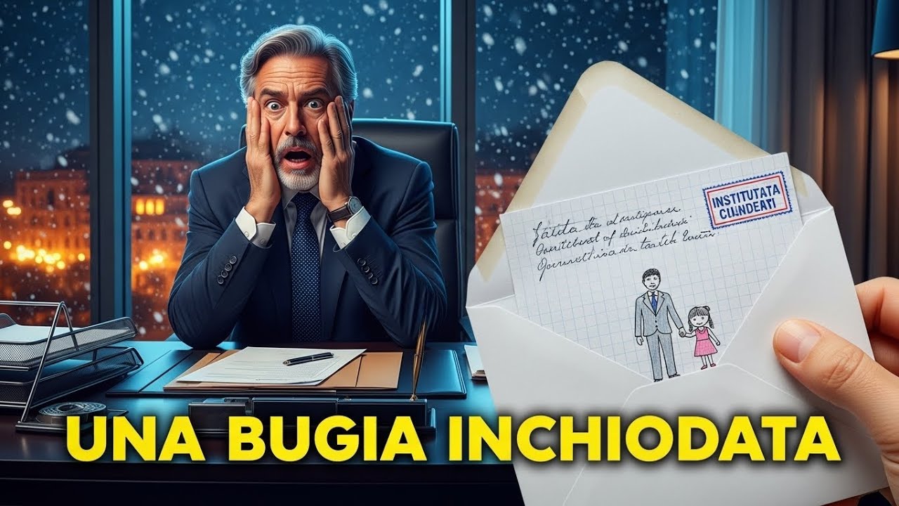 Milionario viene messo alle strette da una lettera di Natale… e il messaggio lo distrugge