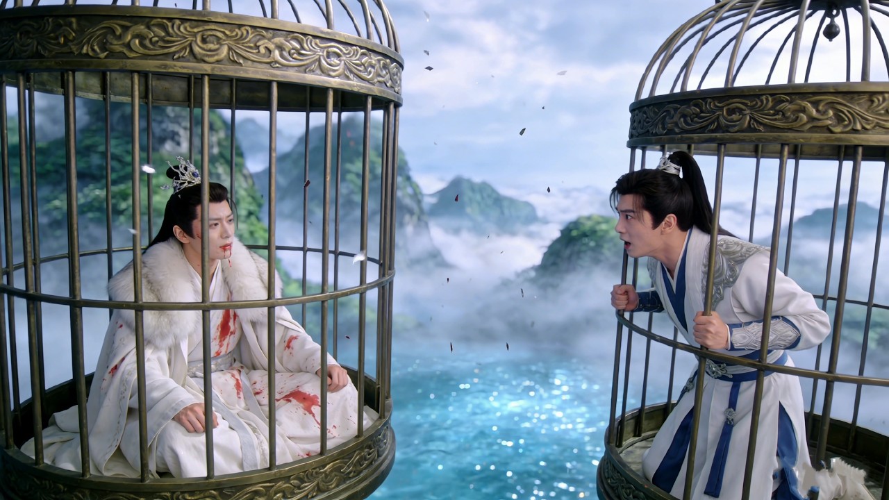 Demon was locked in a cage to prove his innocence, but his servant was terrified..
