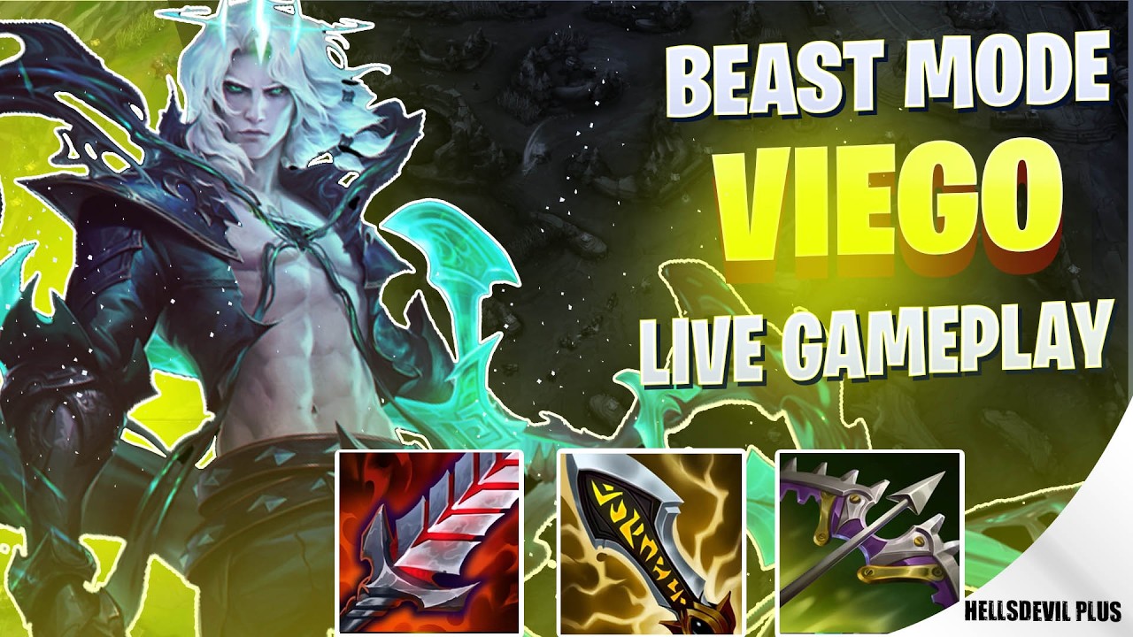 РЕЖИМ ЗВЕРЯ VIEGO! - Геймплей Wild Rift HellsDevil Plus