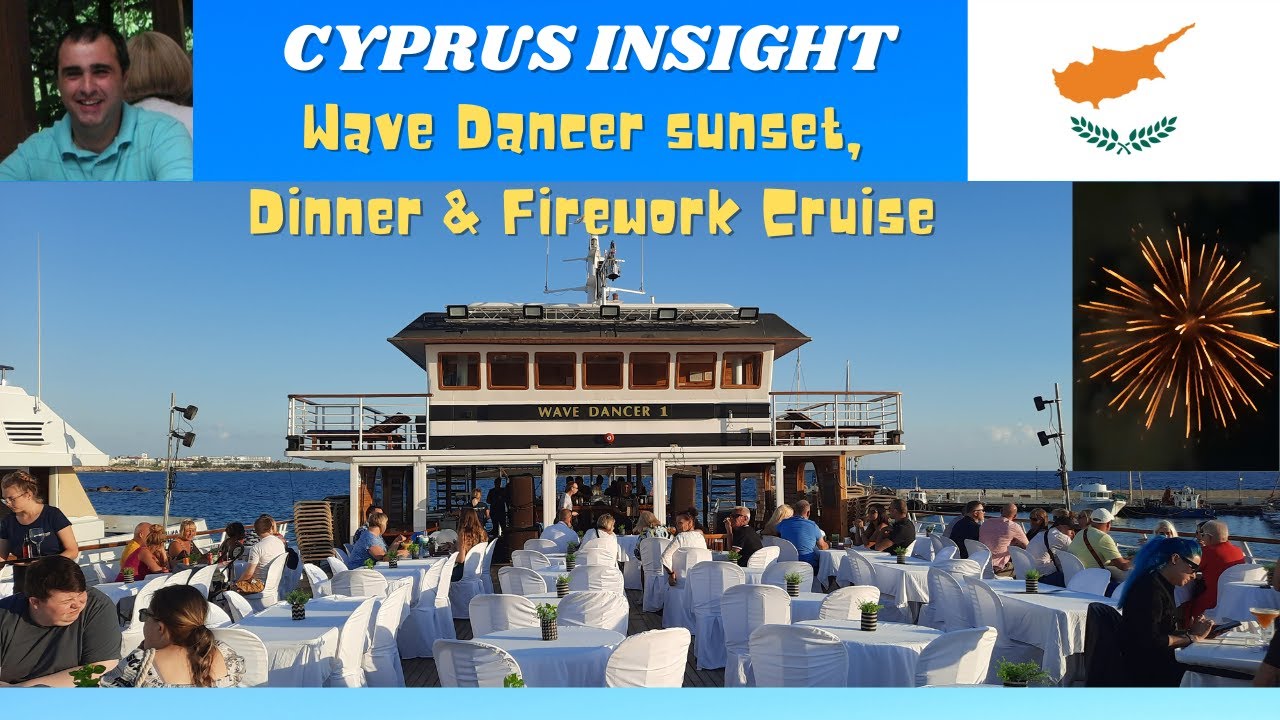 Wave Dancer Paphos Cyprus - The Best Sunset, Dinner & Firework Cruise.