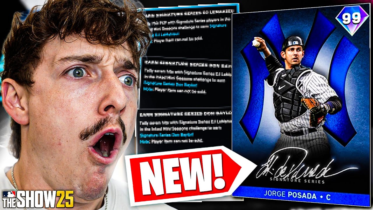 The FASTEST way to get Signature Series 99 Jorge Posada in MLB the Show 25!