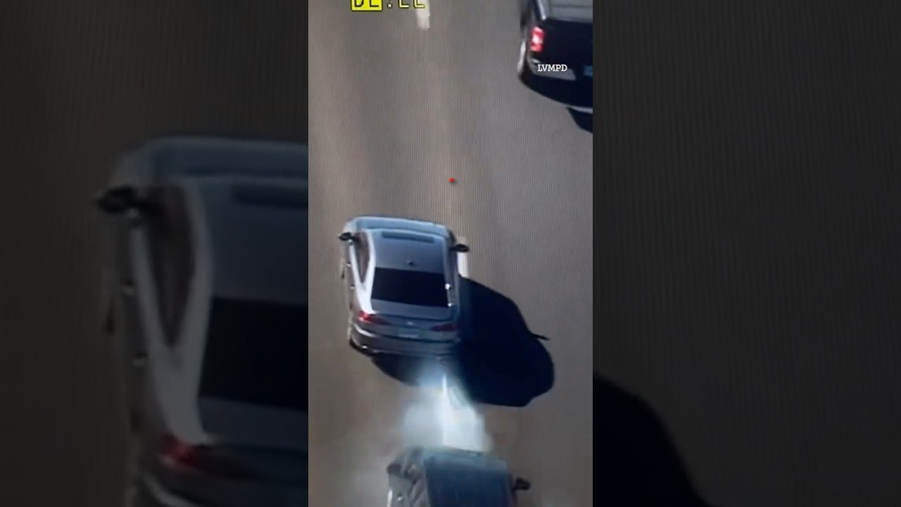 Dramatic moment cops use new &lsquo;Grappler&rsquo; tool to catch suspect after police chase