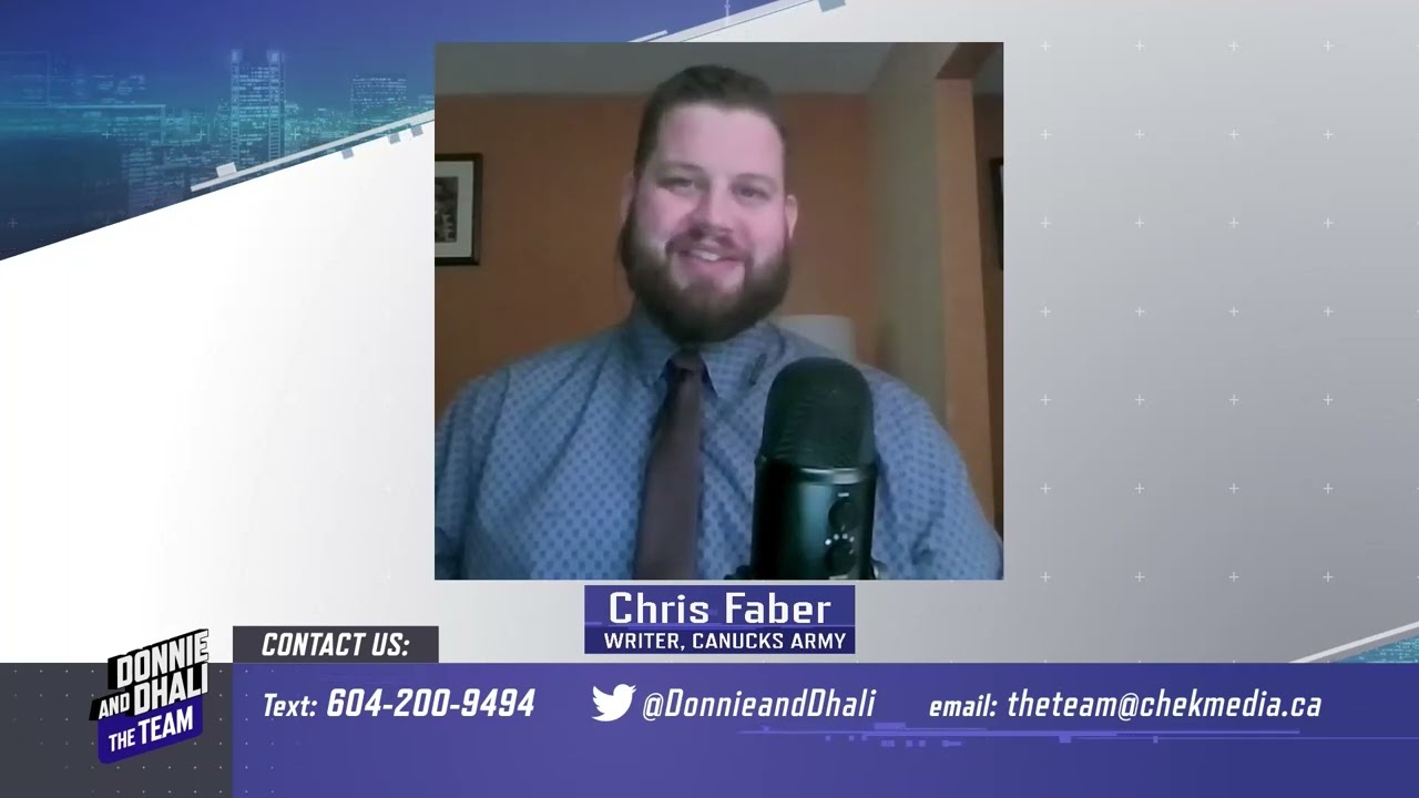 Chris Faber on his expectations for the Canucks at the Draft tomorrow
