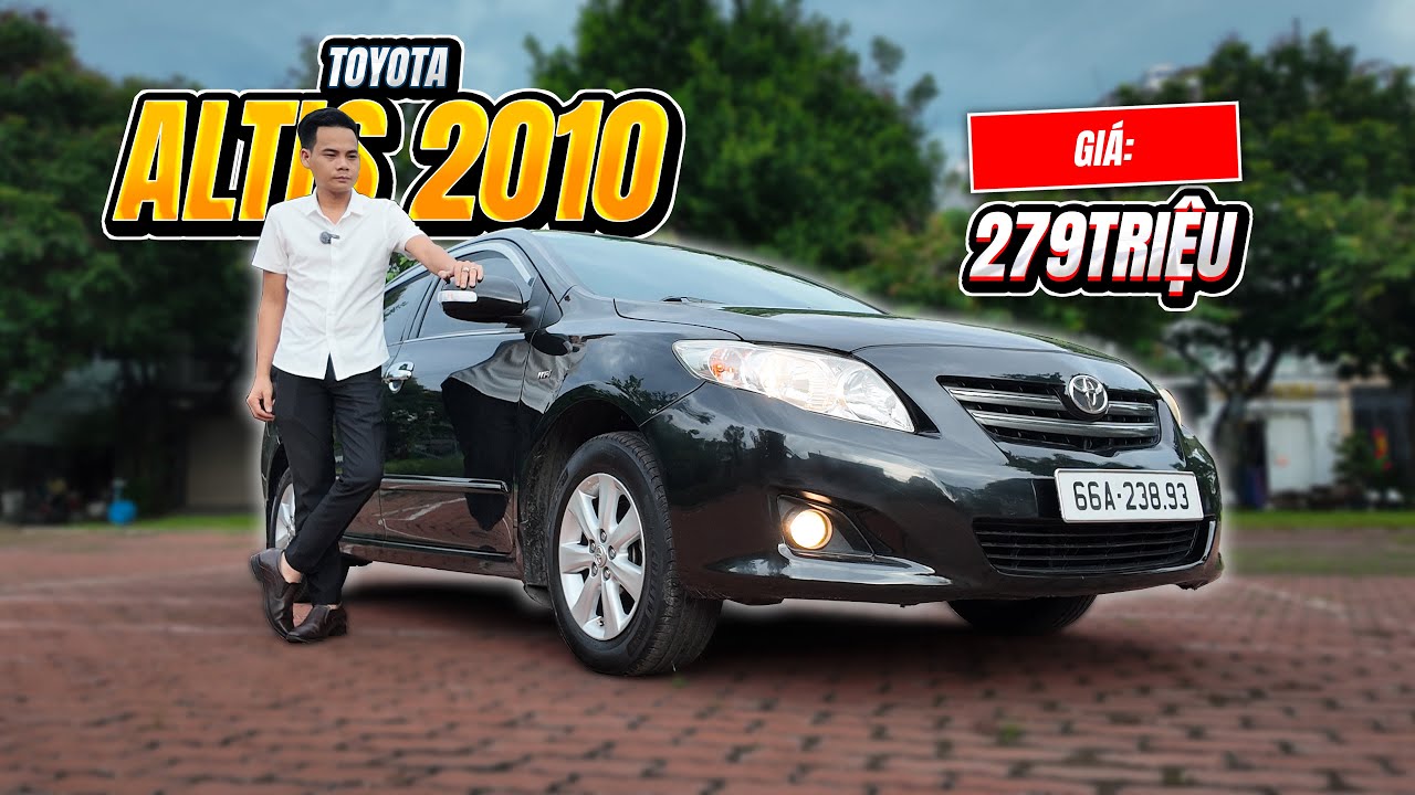 Một Thời Mê Mẫn Toyota Altis 2010 1.8 AT nay Chỉ 279 TRIỆU | Lắm Ô tô Cũ Sài Gòn