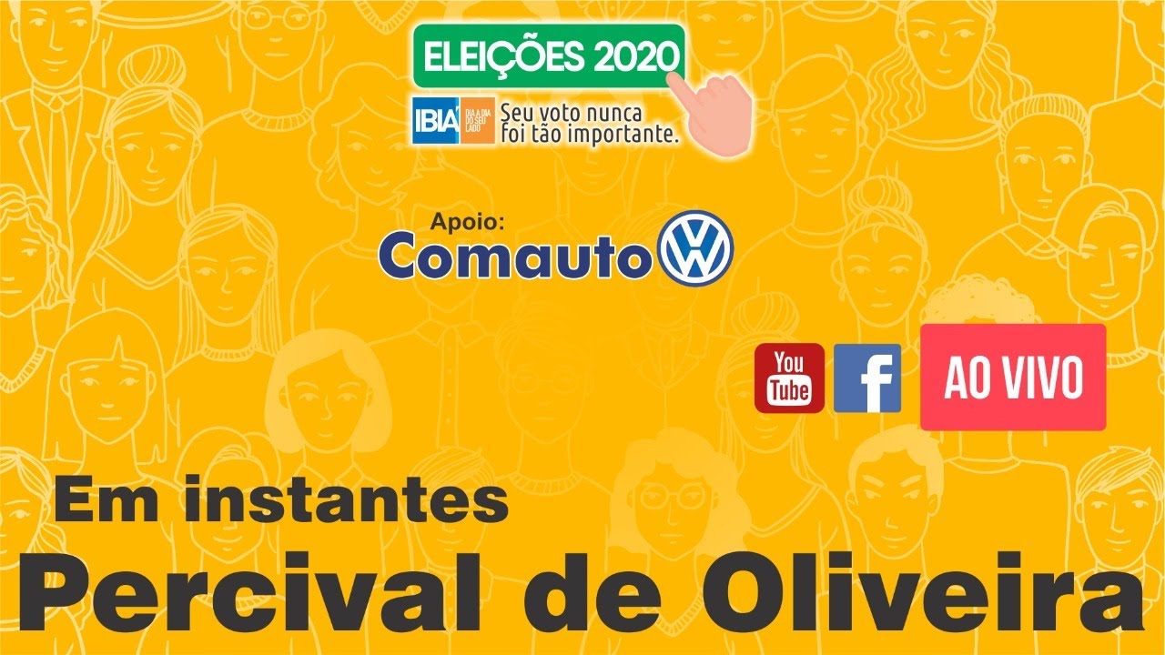 Elei&ccedil;&otilde;es Montenegro 2020 - Percival de Oliveira