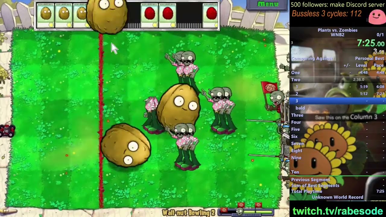 Wall nut Bowling 2 x10 44:56 pb