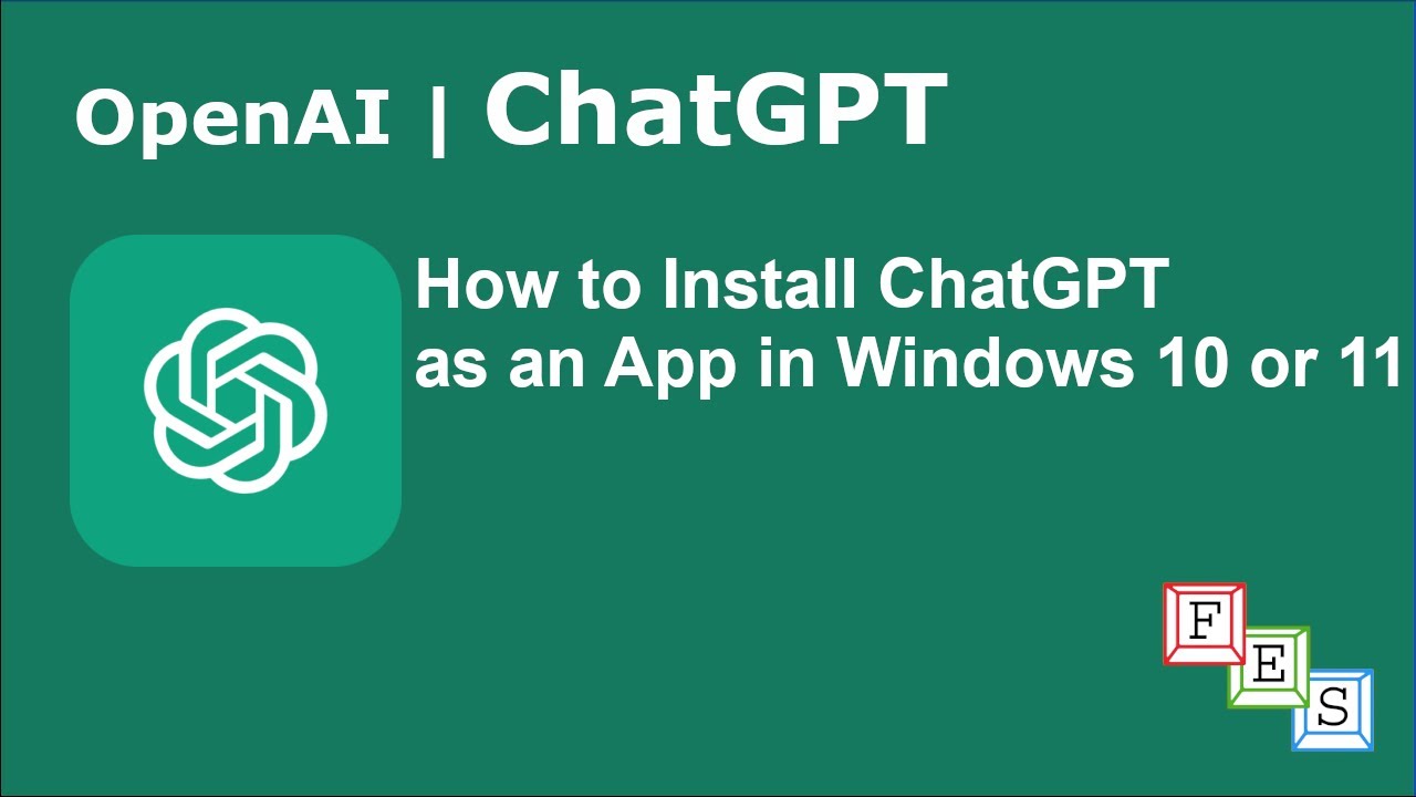 How to Install ChatGpt as an App in Windows 10 or 11