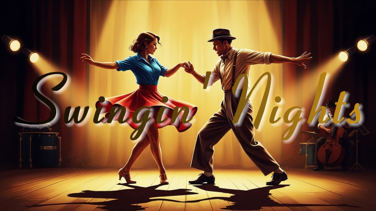 Swingin’ Nights 🎩it’s a joyful ride through swing jazz at its liveliest.🪽💃