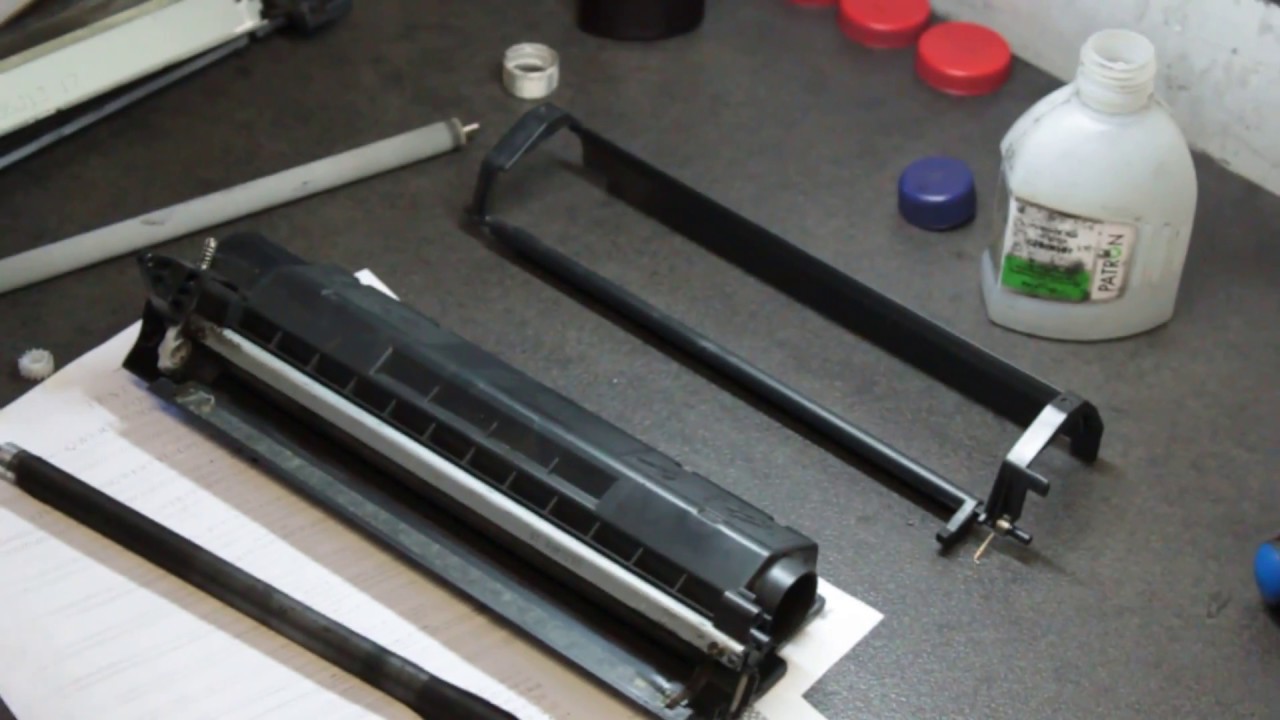 Заправка картриджа canon EP-27 . Refill canon EP-27 .