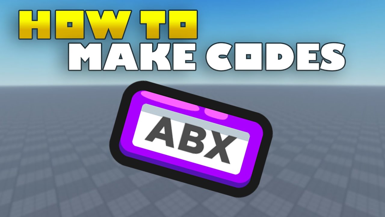 How To Make Codes In Roblox Studio | Scripting Tutorial