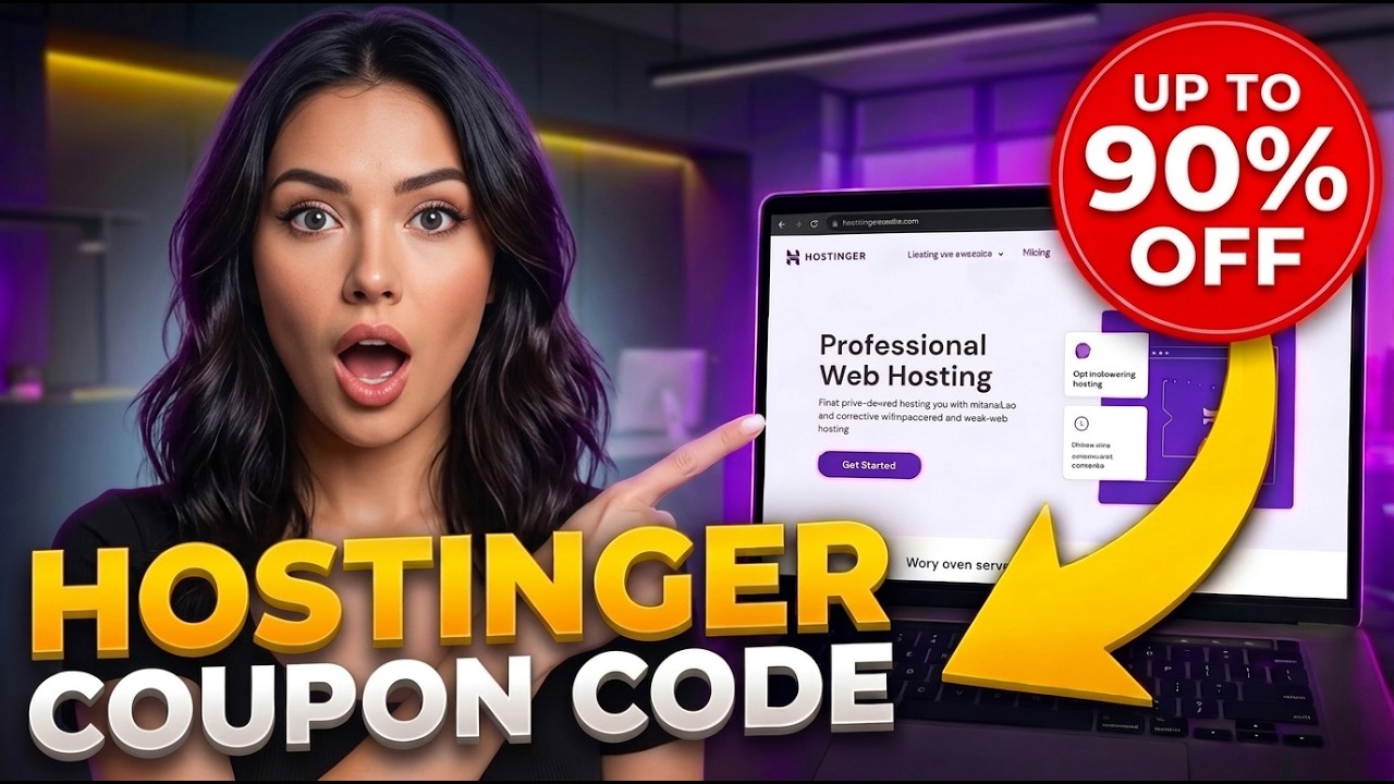Hostinger Coupon Code 2026 &ndash; Get Up to 90% Off Hosting & Domain (Working Codes)