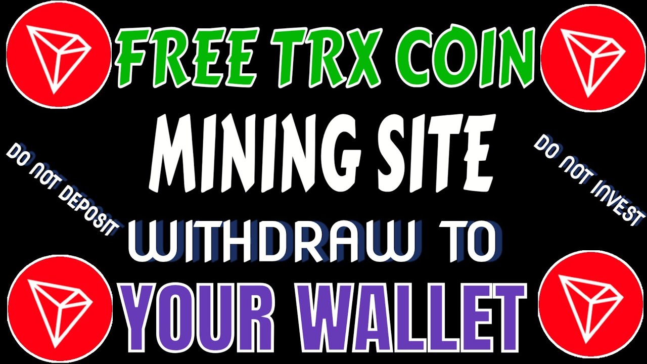 Top Free TRX Mining Platform &ndash; Zero Deposit, Easy Withdrawal