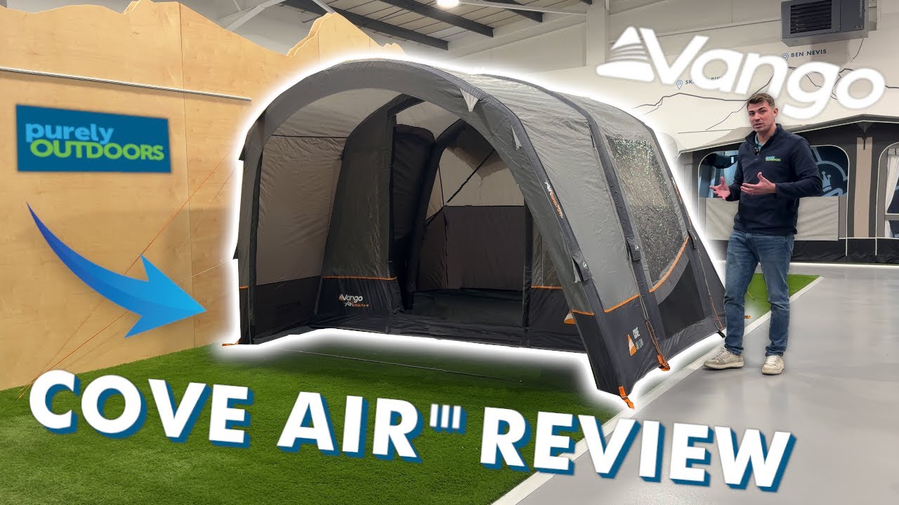 Vango Cove III Air Driveaway Awning Review - Our Most Popular Campervan Awning