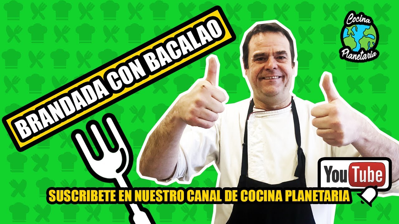 Como hacer una brandada de bacalao con torrija de boletus en Cocina Planetaria