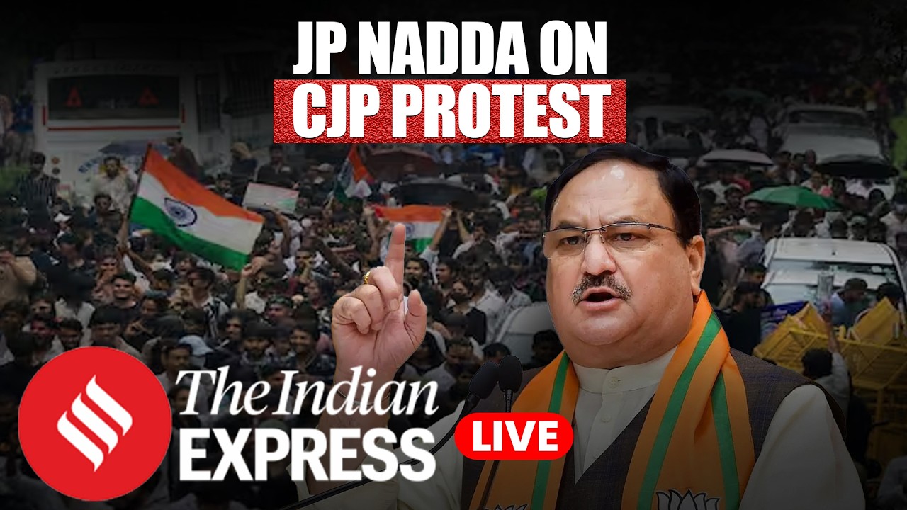 JP Nadda On CJP Protests, Sonam Wangchuk