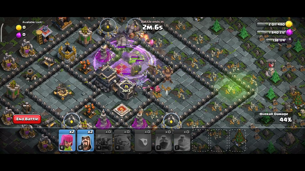 10 years of clash... 2013 base. 3 star attack #coc