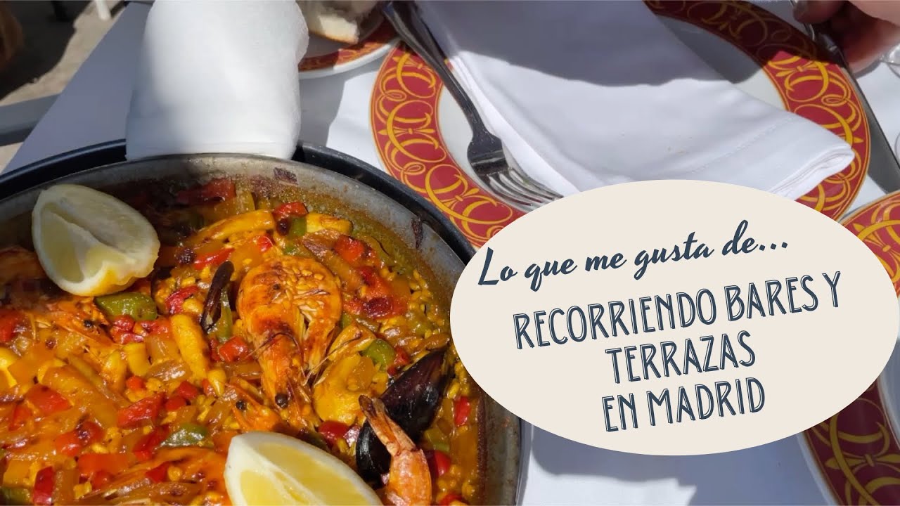 Recorriendo bares y restaurantes en un fin de semana en Madrid 🇪🇸🍷🍺🥘🍰☕️