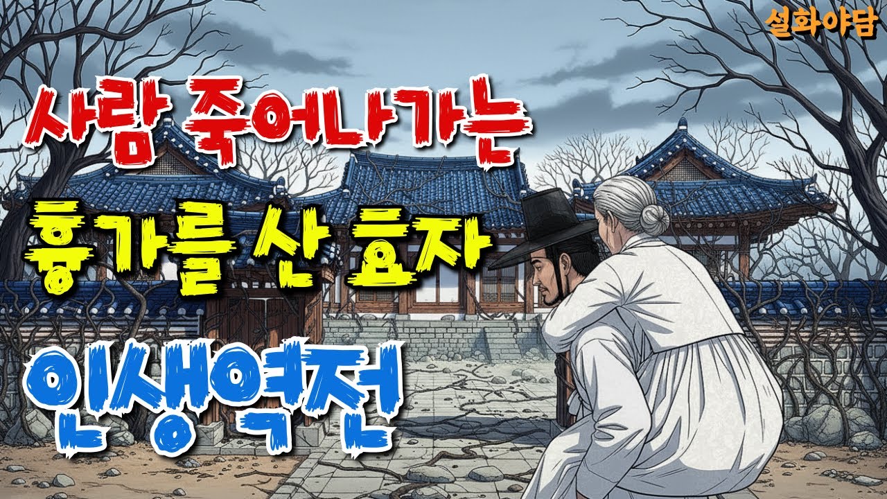 사람 죽어나가는 흉가를 산 효자 아들 어머니 모시고 흉가에 들어가는데...| 야담 옛날이야기 오디오북 전설 민담 사연