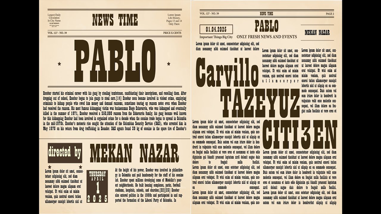 Carvillo & Taze Yuz & CITI3EN - PABLO (Official Video 2025)