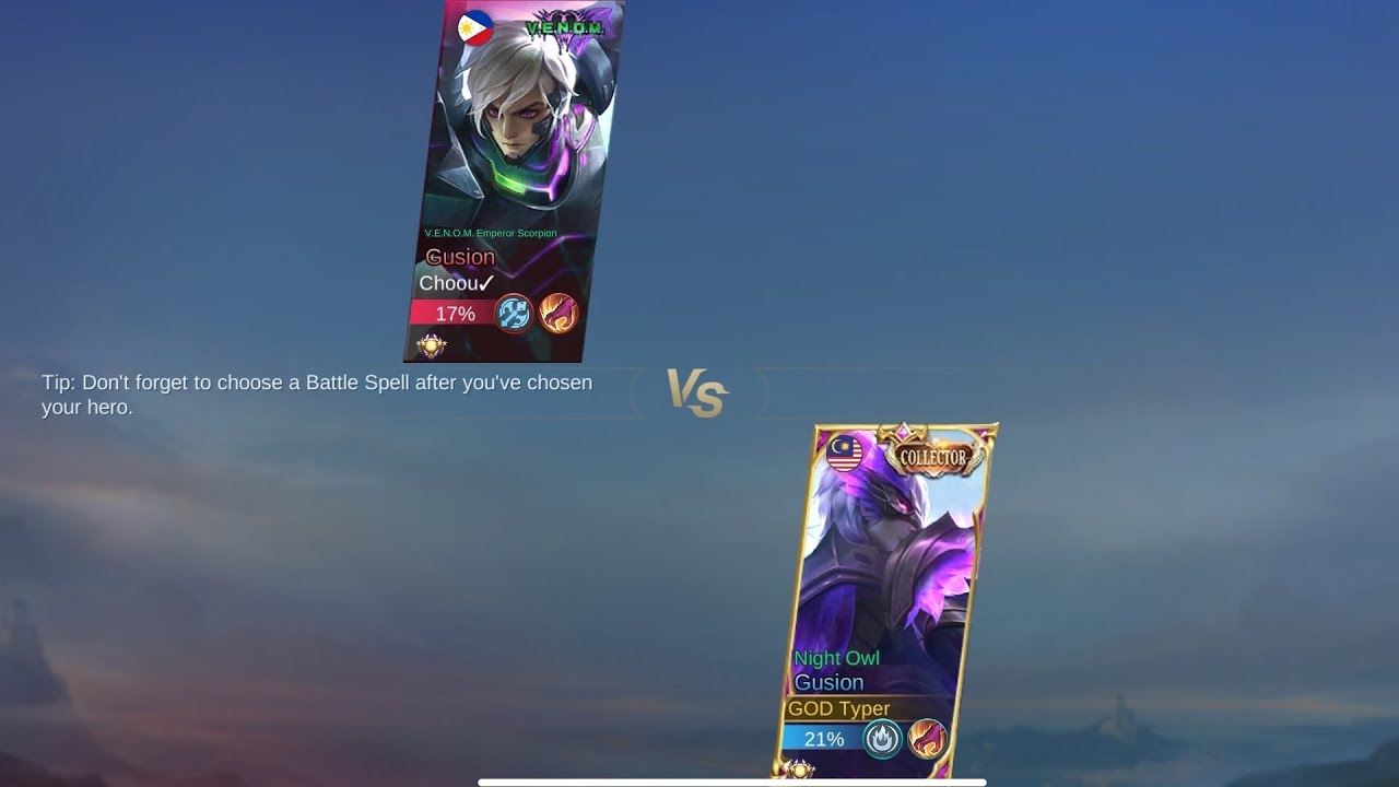 TYPER VS LETUZAWA JR (GUSION) 1 v 1