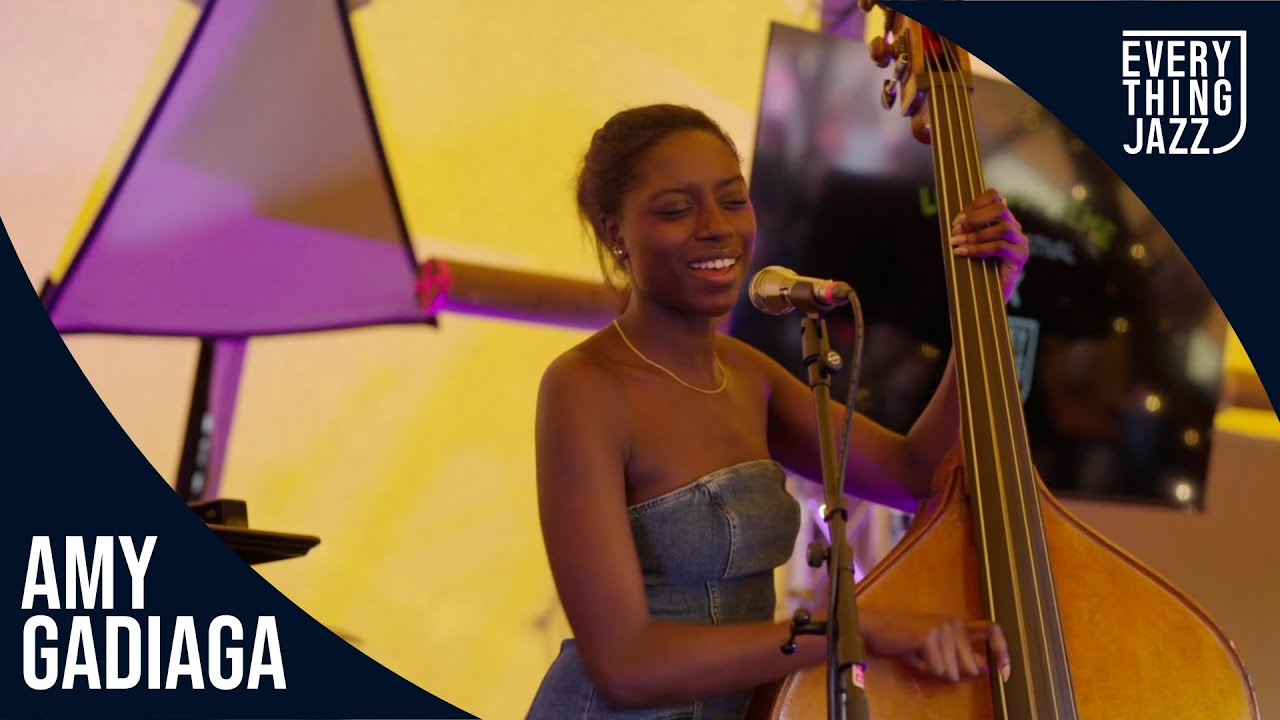 Amy Gadiaga performs with Luke Bacchus on the Everything Jazz stage at Love Supreme Festival 2025