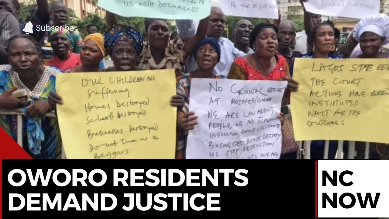 Oworonshoki Demolition: Residents Protest at Lagos Assembly After Homes Lost