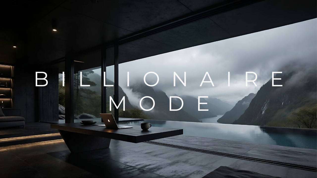 Billionaire Mode • Deep Focus Music for Building Your Empire with Dark Mountain Ambience