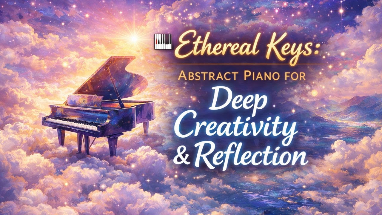 🎹 Ethereal Keys  Abstract Piano for Deep Creativity & Reflection