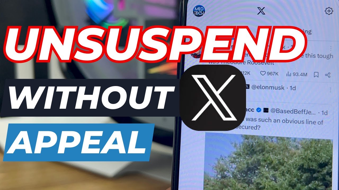 How To Unsuspend Twitter X Account Without Appeal
