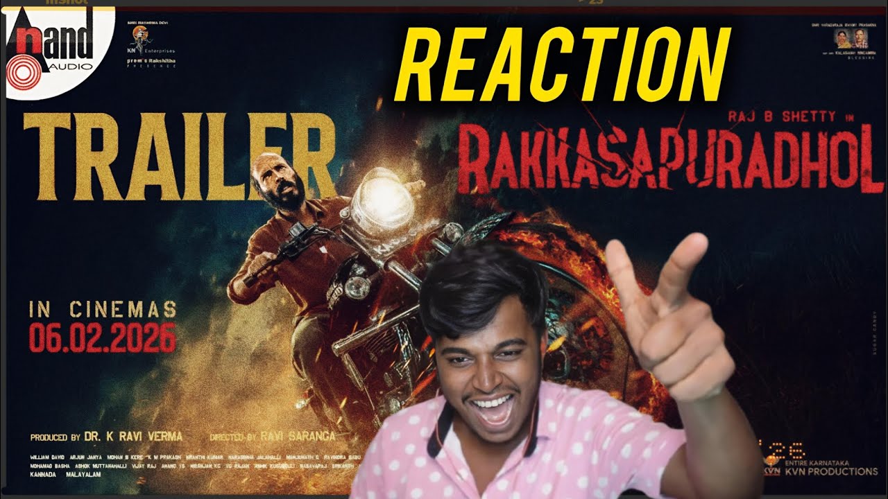 Rakkasapuradhol Official Trailer reaction | Raj B Shetty | Ravi Saranga | Dr K Raviverma | AJ
