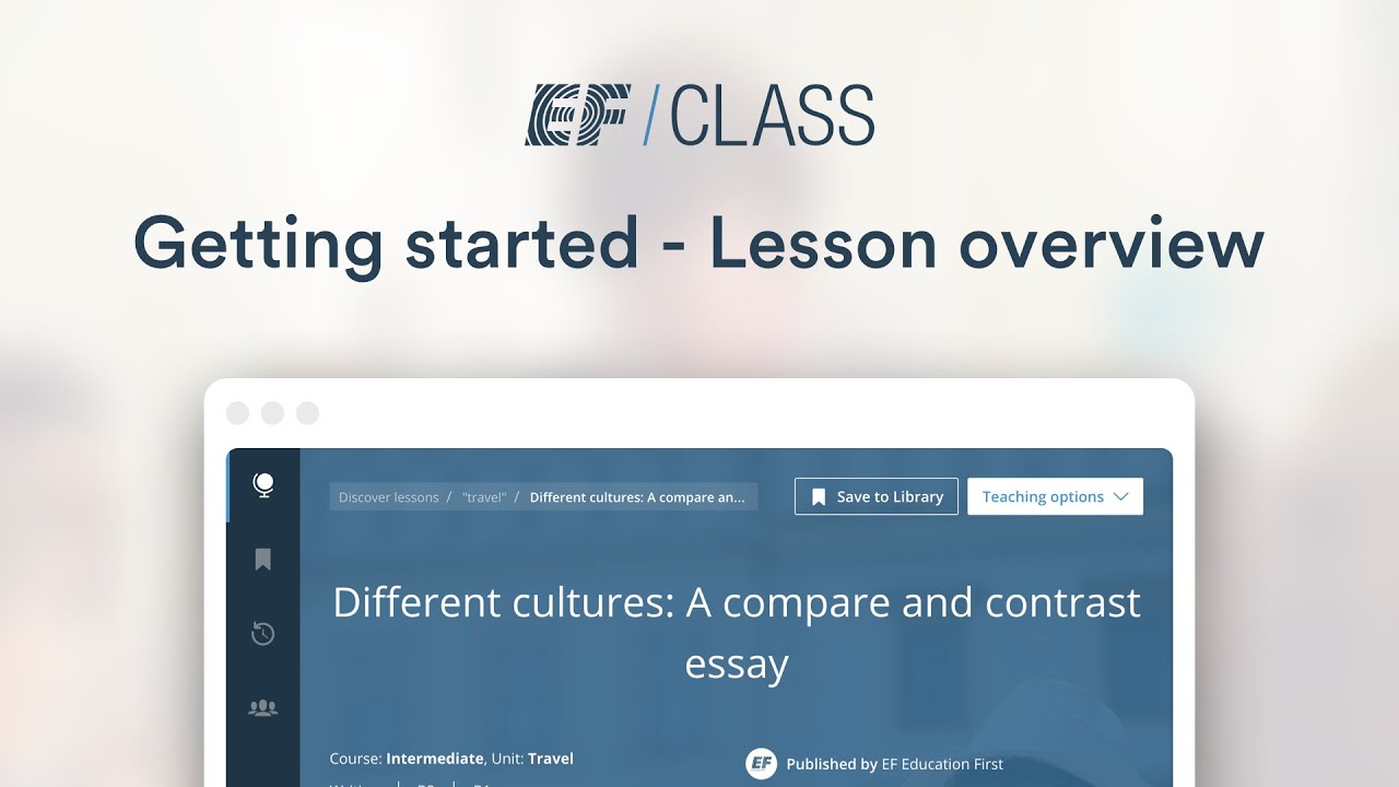 Understanding lesson plans