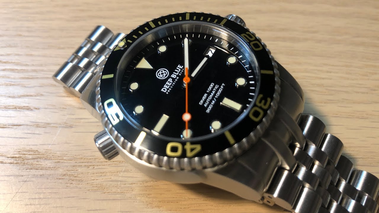 A Substantial Affordable Dive Watch | Deep Blue Diver 1000