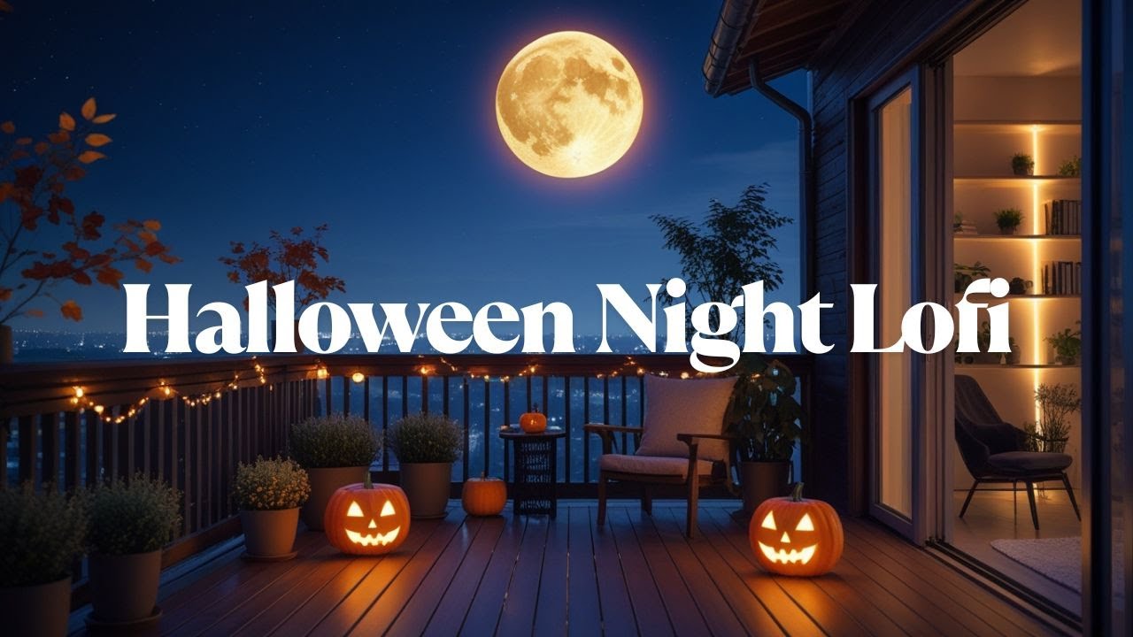 Moonlit Pumpkin Night | Halloween Lo-Fi & Spooky Chill Hip Hop Beats