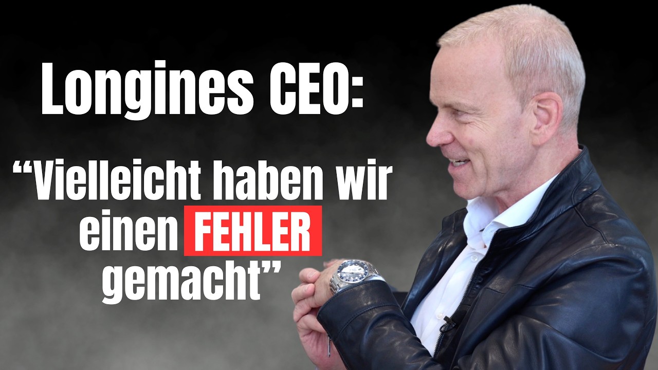 Longines CEO enthüllt Details über die Zukunft der Marke | Matthias Breschan Interview
