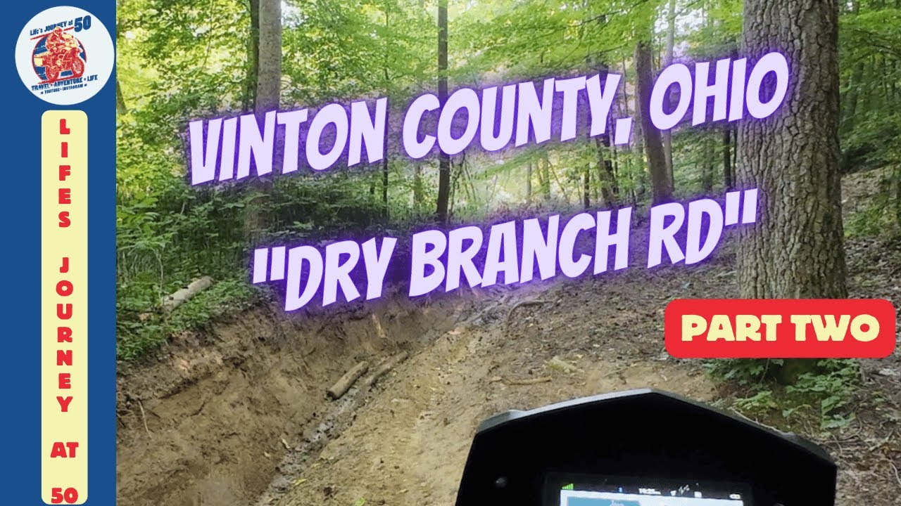 Vinton County Ohio Big Bikes Dry Branch Road Part Two