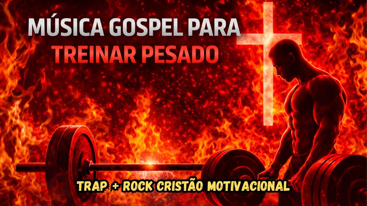 MÚSICA GOSPEL PARA TREINAR PESADO - Trap + Rock Cristão Motivacional