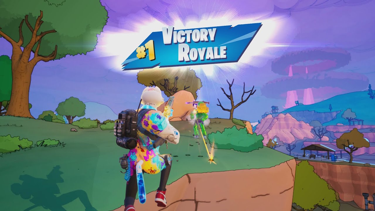 7 Kills Solo Victory Royale Fortnite The Simpsons