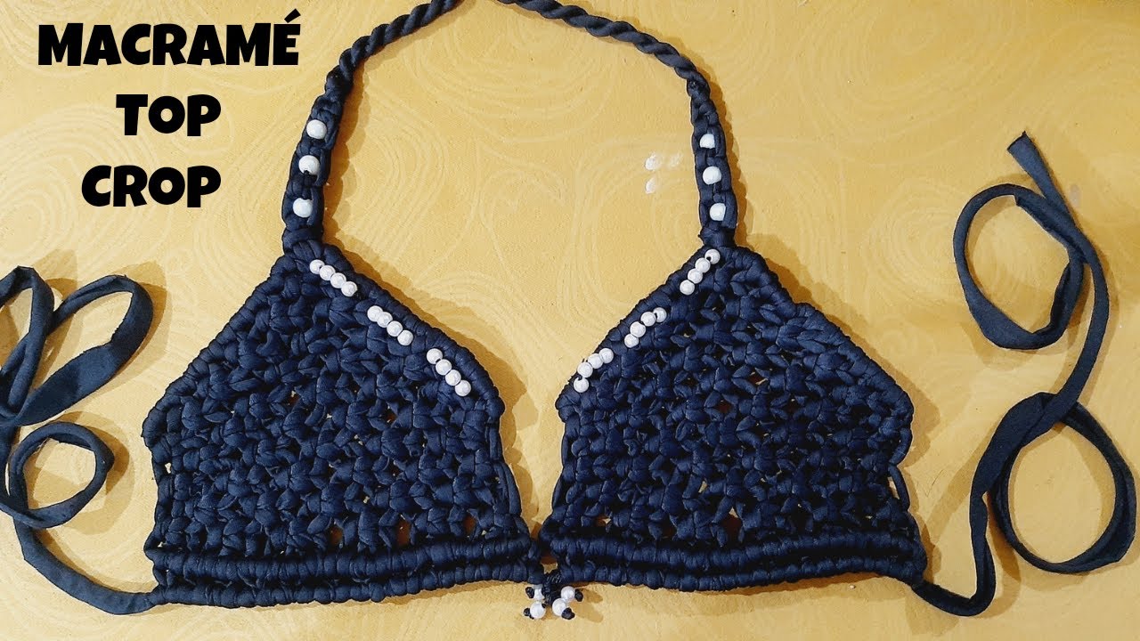 MACRAME TOP CROP