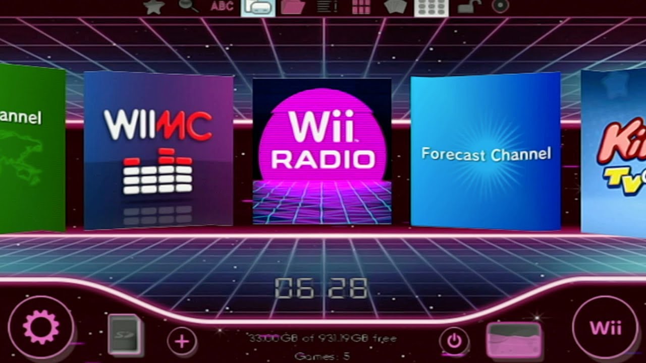 Мой самый модифицированный Synthwave для Wii 2025 — виртуальное прохождение | Без комментариев