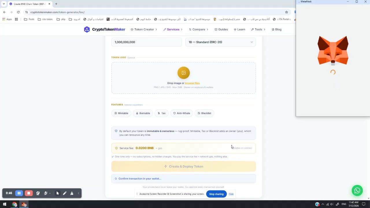 How to Create a BNB Chain Token in 2 Minutes | No Code